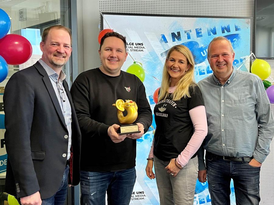 Die Swinging Funfares verteidigen den Närrischen Ohrwurm
